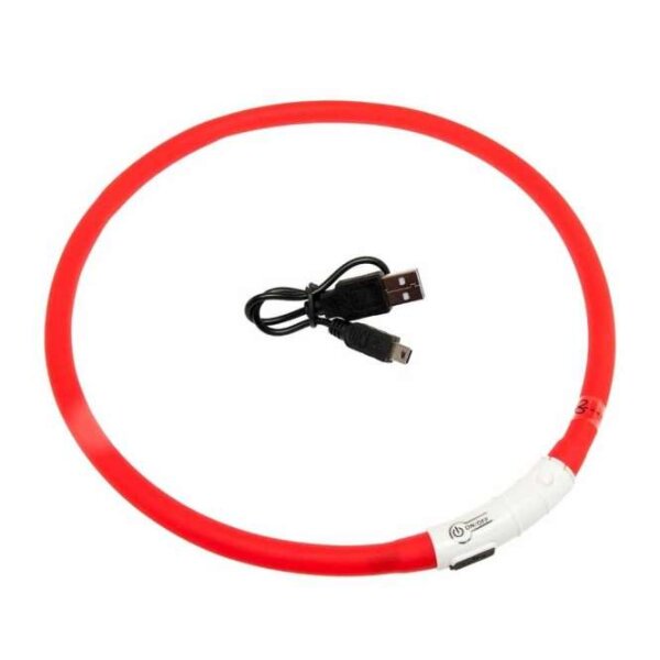 Visio Light LED-Leuchtschlauch mit USB - Rot