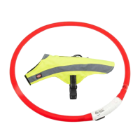 Sicherheitsset Hund M – Sicherheitsweste 50 cm +...