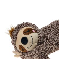 Hundespielzeug Faultier aus Plüsch